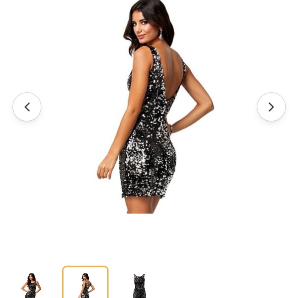 Sparkling Sequin Sexy Mini Dress